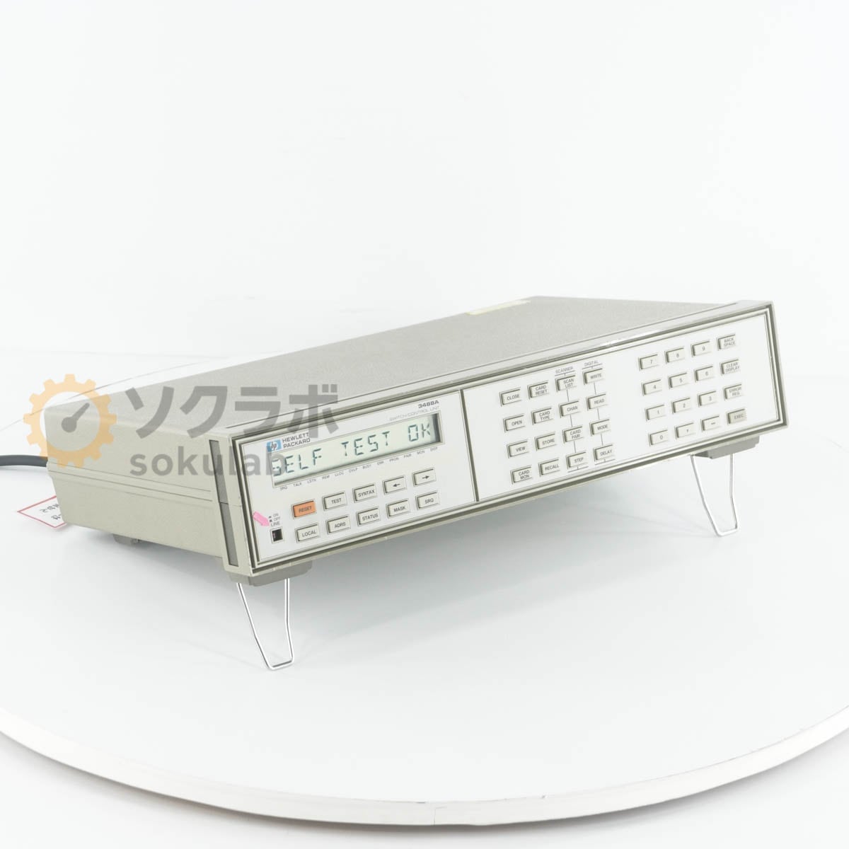 [DW]USED 8���ݾ� hp 3488A SWITCH / CONTROL UNIT �����å� / ����ȥ������˥å� 44472A*2 [08191-0031]