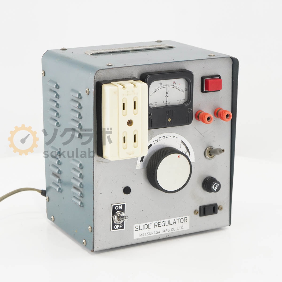 [DW]USED 8���ݾ� Matsunaga C-1310 SLIDE REGULATOR ���饤�ɥ쥮��졼���� [08224-0004]
