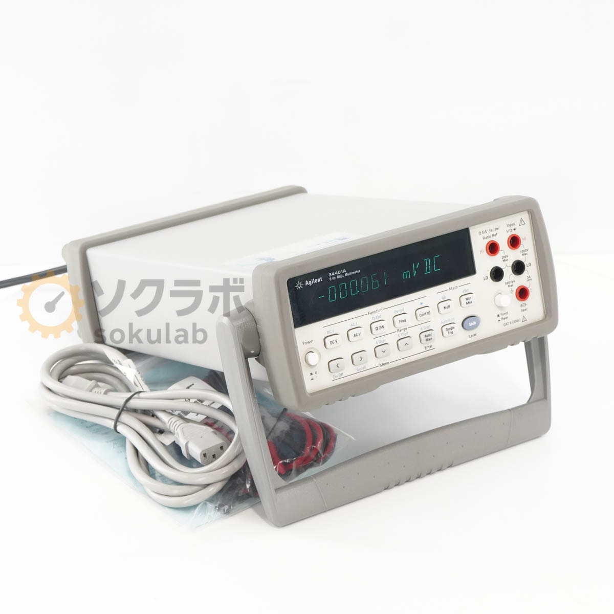 [DW]USED 8���ݾ� ��������2026ǯ1�� Agilent 34401A DMM 6 1/2 Digit Multimeter �ǥ�����ޥ���᡼���� �Ÿ������� [08224-0009]
