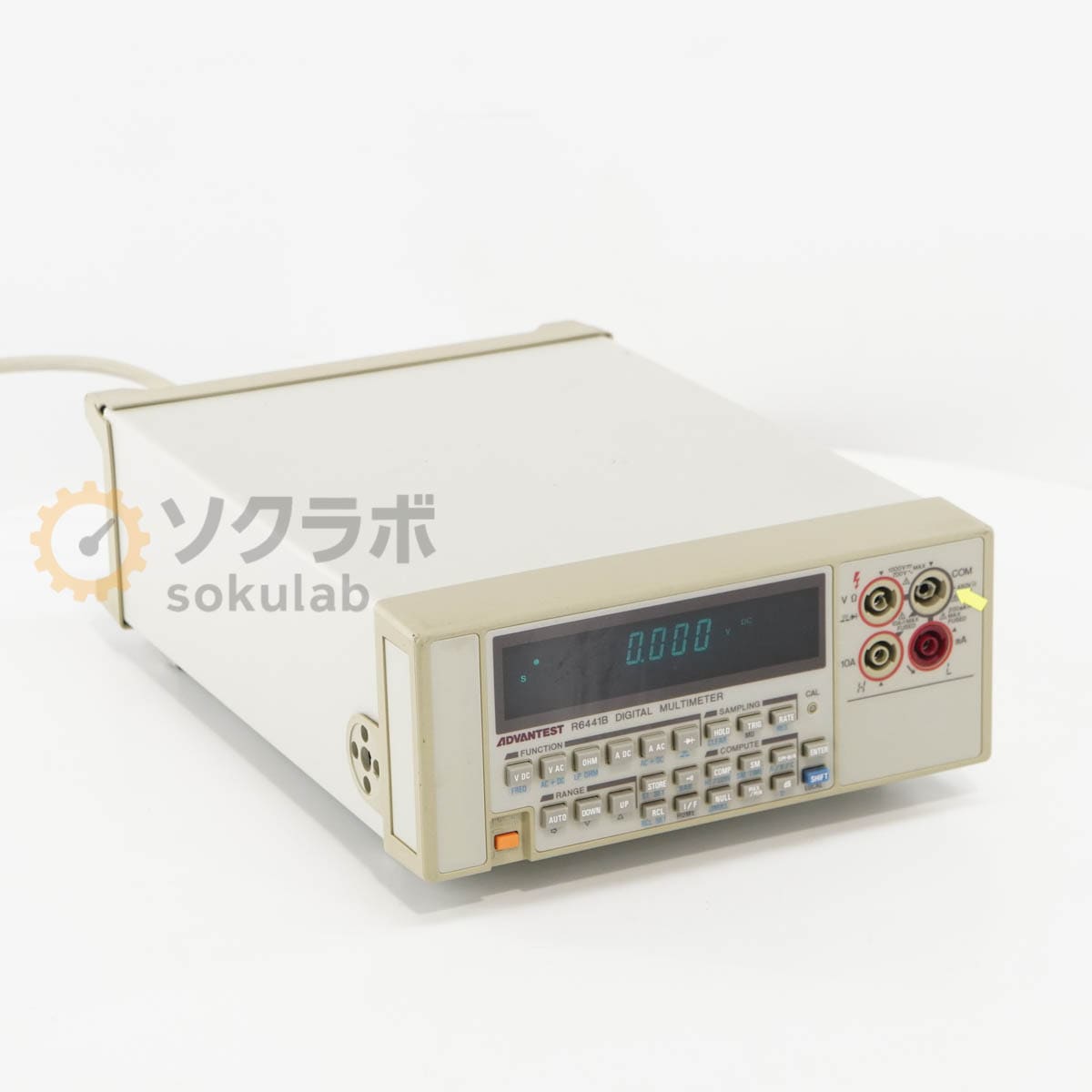 [DW]USED 8���ݾ� ADVANTEST R6441B DMM DIGITAL MULTIMETER �ǥ�����ޥ���᡼���� R13220 �Ÿ������� [08224-0010]