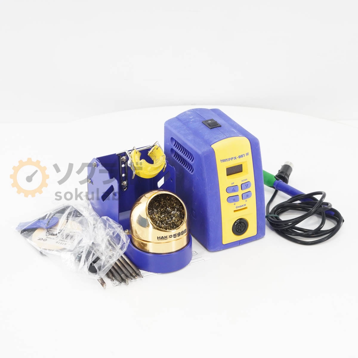 [DW]USED 8���ݾ� HAKKO FX-951 FX951-51 ����ϲ�Ĵ���Ϥ������ �Ϥ������ SOLDERING STATION 599B FM-2028 �谷������ [08224-0021]