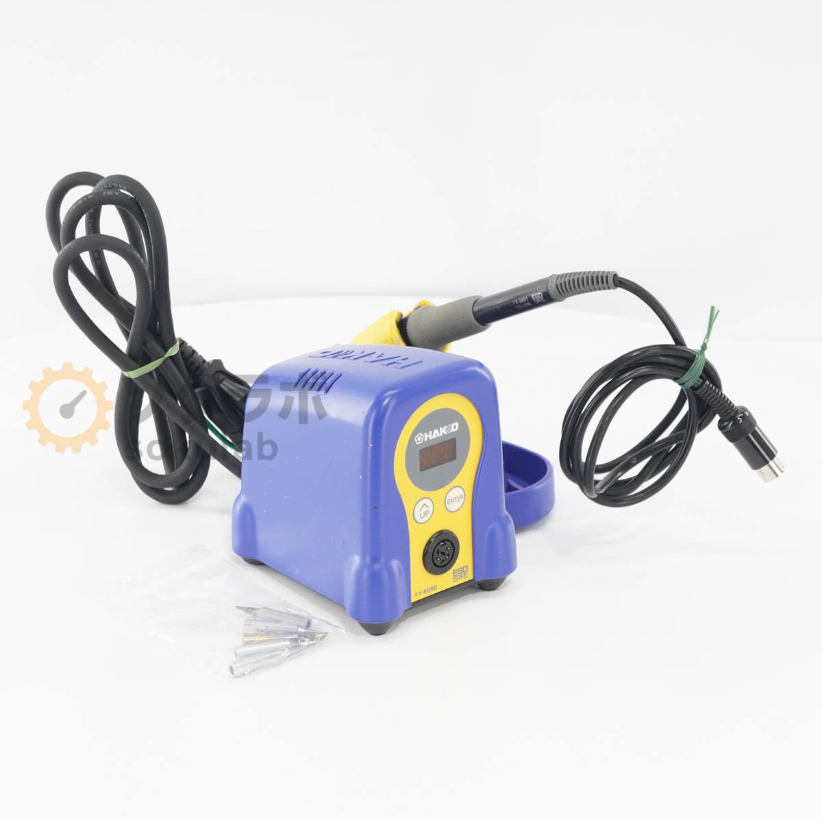 [DW]USED 8���ݾ� HAKKO FX-888D FX888D-01BY Ⱦ�Ĥ��� �Ϥ������ ���ơ������ SOLDERING STATION FX-8801 [08224-0027]