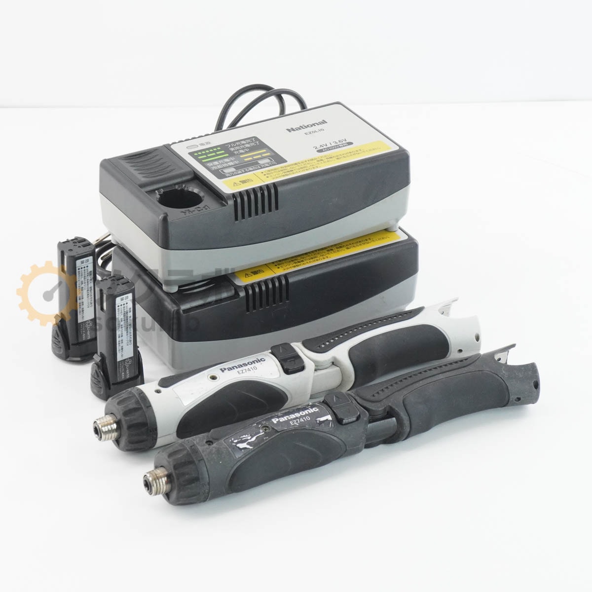 [PG]USED 8���ݾ� 2�楻�å� ��ž��ǧ�� Panasonic EZ7410 ���ť��ƥ��å��ɥ��ɥ饤�С� ��ư�ɥ��ɥ饤�С� EZ0L10 A...[08224-0029]