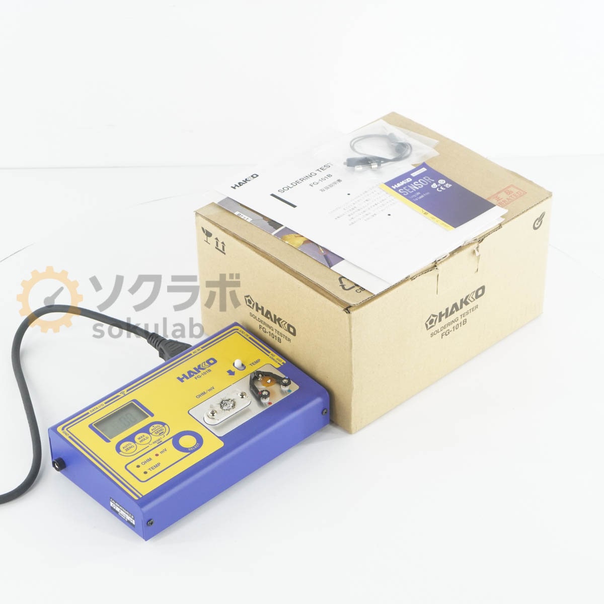 [DW]USED 8���ݾ� 08/2024CAL HAKKO FG-101B FG101B-82 �Ϥ������ �����貹�ٷ� �ƥ����� �Ϥ�����ƥƥ����� SOLDERING T...[08224-0035]