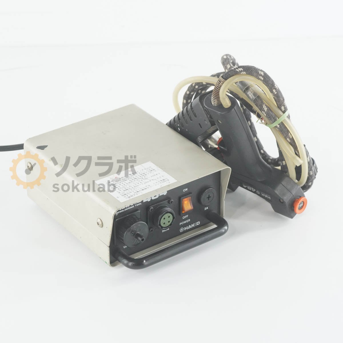 [DW]USED 8���ݾ� ư���ǧ�� HAKKO 484 Ⱦ�ĵۤ����� �Ϥ�� �ۼ�� �Ϥ���������� DESOLDERING TOOL [08224-0036]