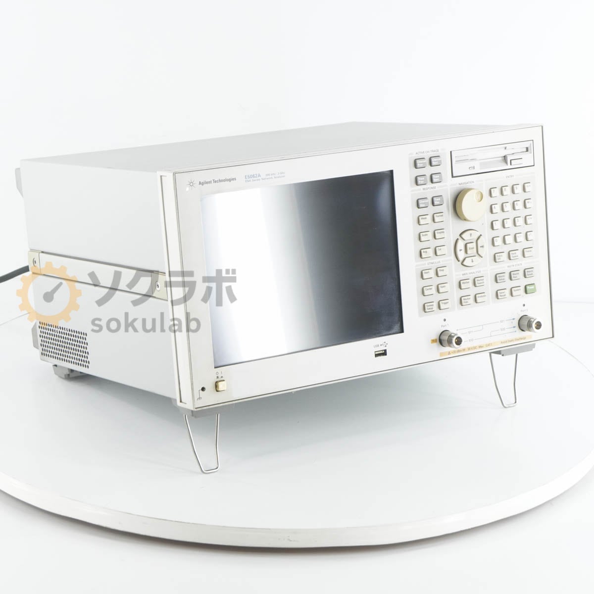 [JB]USED �ݾڤʤ� Agilent E5062A ATO-25397 ENA Series Network Analyzer �ͥåȥ�����ʥ饤���� OPT 015 275 300kHz-...[08298-0003]