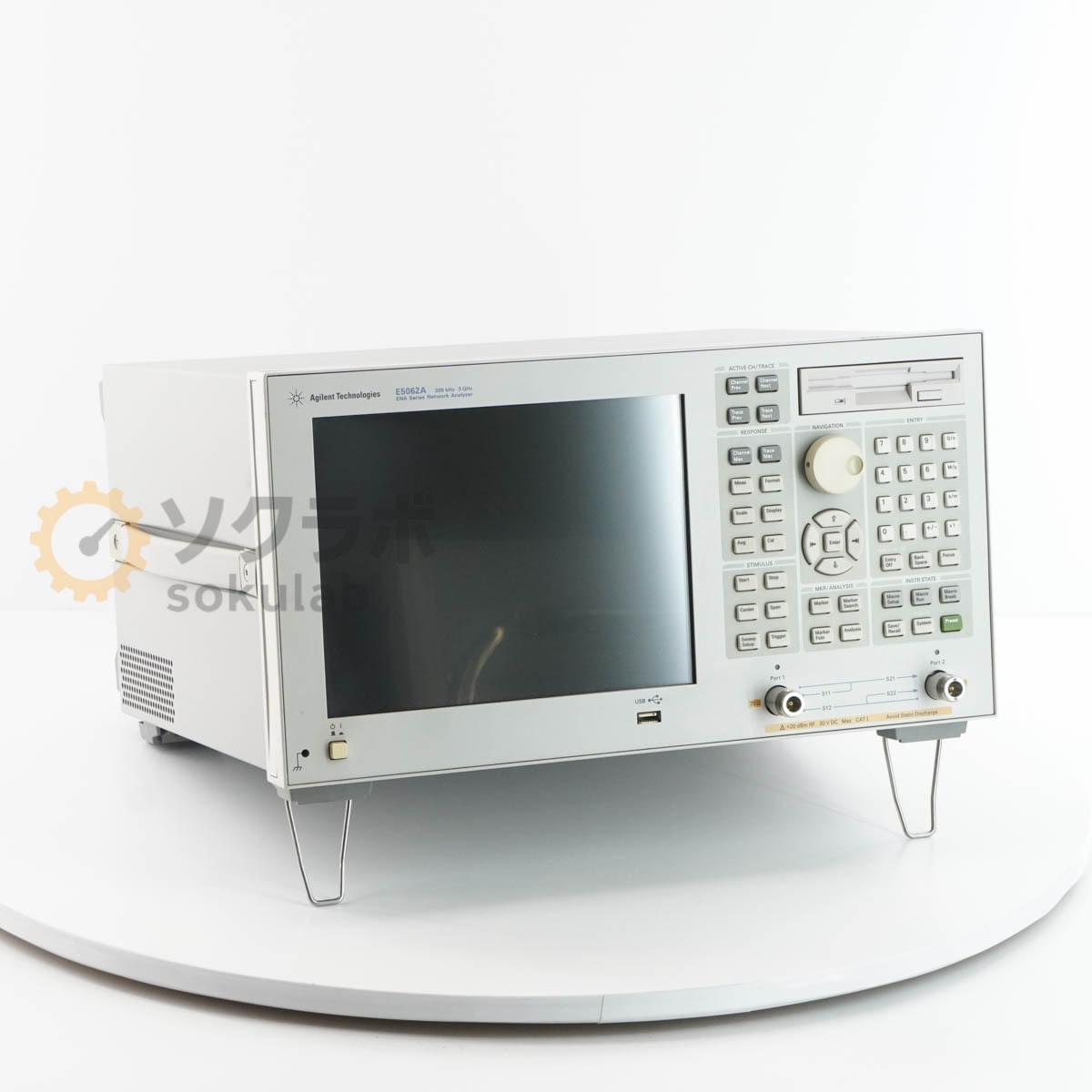 [JB]USED �ݾڤʤ� Agilent E5062A ATO-25397 ENA Series Network Analyzer �ͥåȥ�����ʥ饤���� OPT 015 275 300kHz-...[08298-0005]