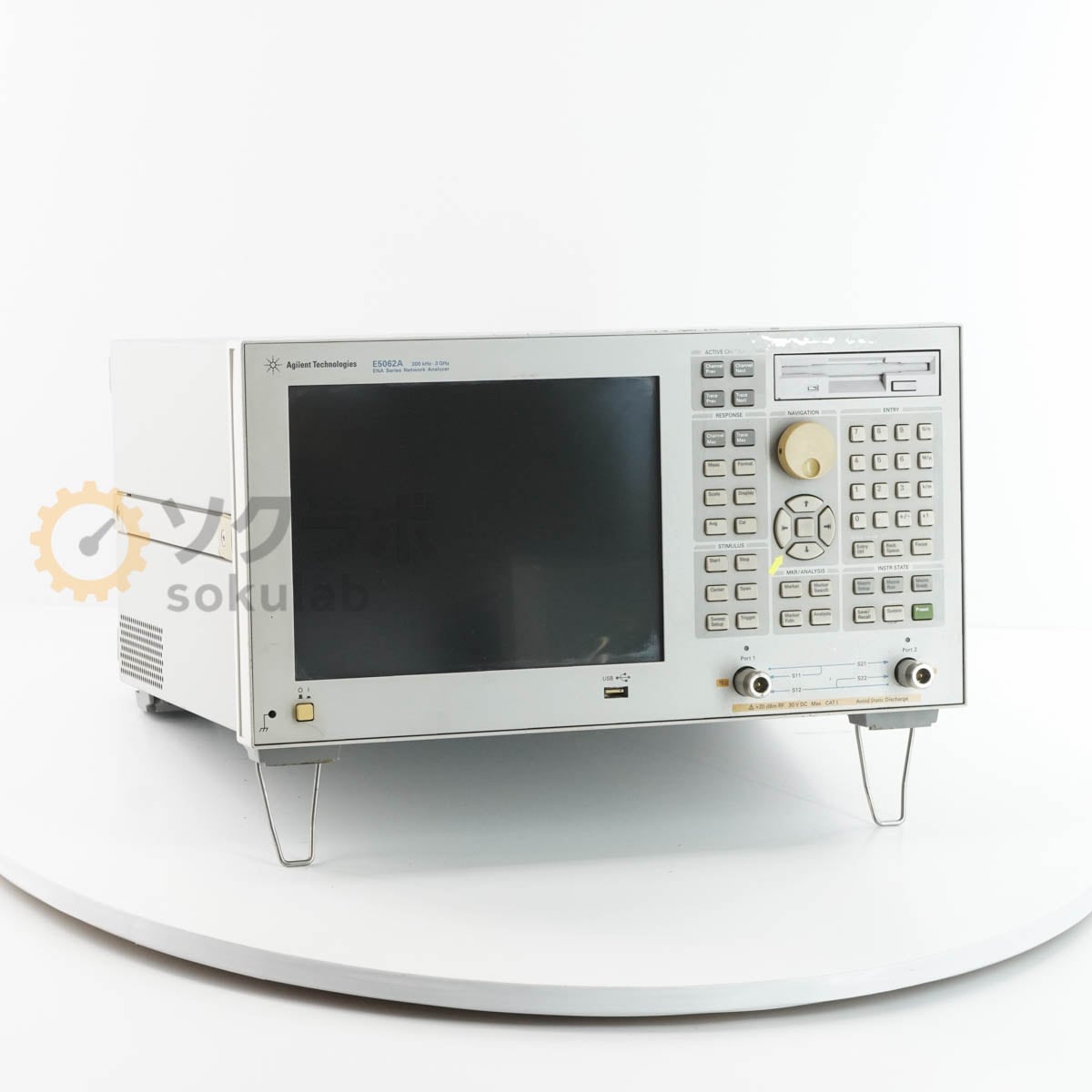 [JB]USED �ݾڤʤ� Agilent E5062A ATO-25397 ENA Series Network Analyzer �ͥåȥ�����ʥ饤���� OPT 015 275 300kHz-...[08298-0006]