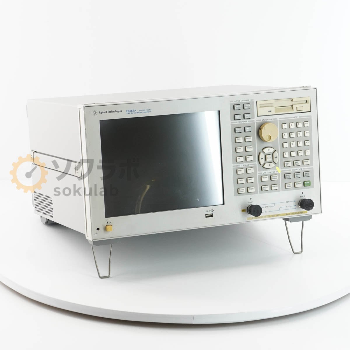 [JB]USED �ݾڤʤ� Agilent E5062A ATO-25397 ENA Series Network Analyzer �ͥåȥ�����ʥ饤���� OPT 015 275 300kHz-...[08298-0007]
