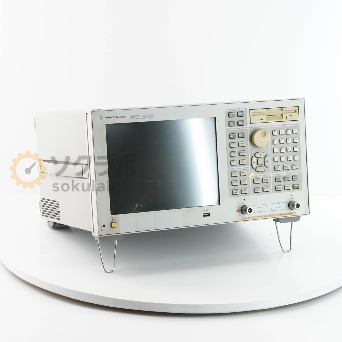 [JB]USED �ݾڤʤ� Agilent E5062A ATO-25397 ENA Series Network Analyzer �ͥåȥ�����ʥ饤���� OPT 015 275 300kHz-...[08298-0011]