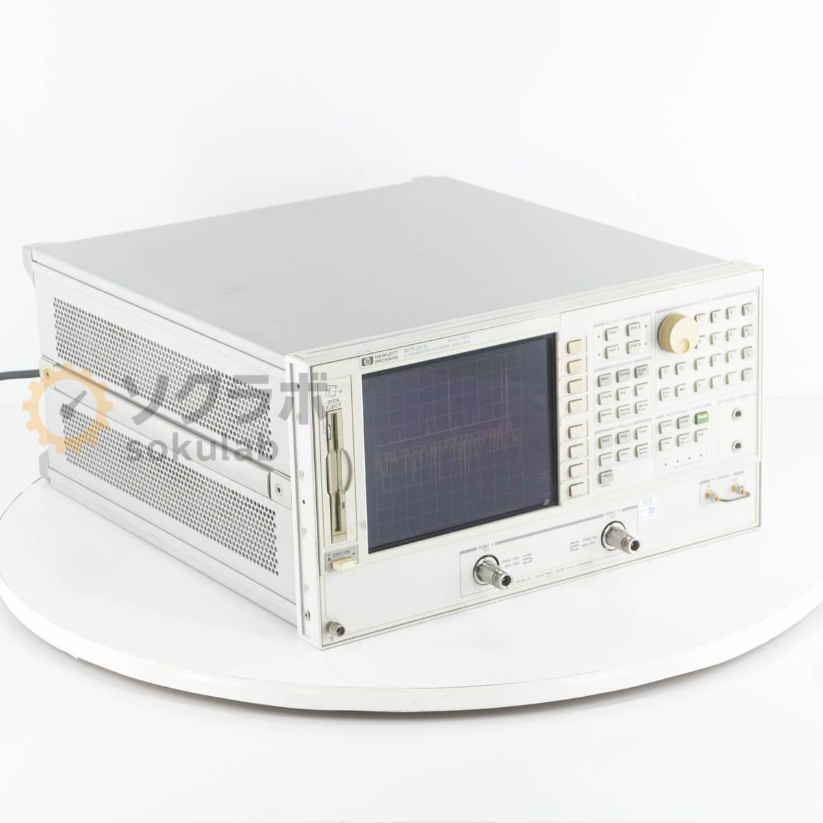 [DW]USED 8���ݾ� hp 8753ES S-PARAMETER NETWORK ANALYZER S�ѥ�᡼���� �ͥåȥ�����ʥ饤���� OPT 075 30kHz-3GHz [08298-0105]