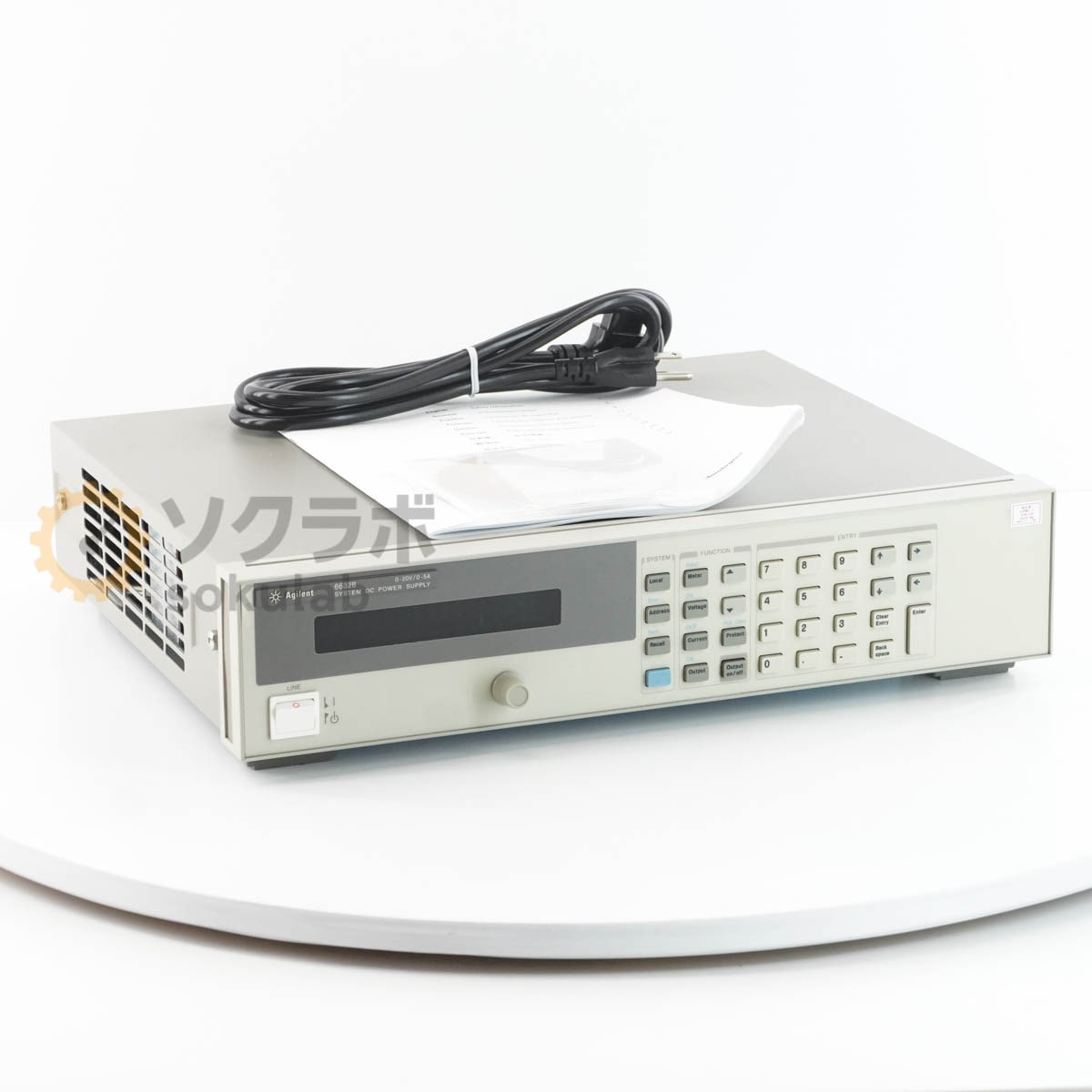 [JB]USED �ݾڤʤ� Agilent 6632B SYSTEM DC POWER SUPPLY �����ƥ��Ÿ� DC�Ÿ� ľή�Ÿ� 0-20V/0-5A �Ÿ������� ���եȥ�...[08183-0086]