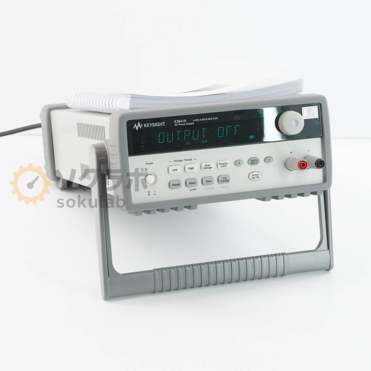 [DW]USED 8���ݾ� ����2026ǯ12��ޤ�ͭ�� Keysight E3641A DC Power Supply DC�Ÿ� ľή�Ÿ� �ѥ���ץ饤 OPT 0E9 0-35...[08183-0102]