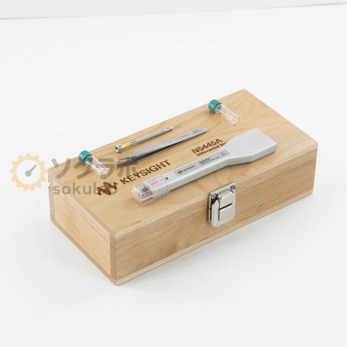 [JB]USED �ݾڤʤ� Keysight N5445A Differential Browser Probe Head InfiniiMax III ��ư�֥饦���إå� [08183-0128]