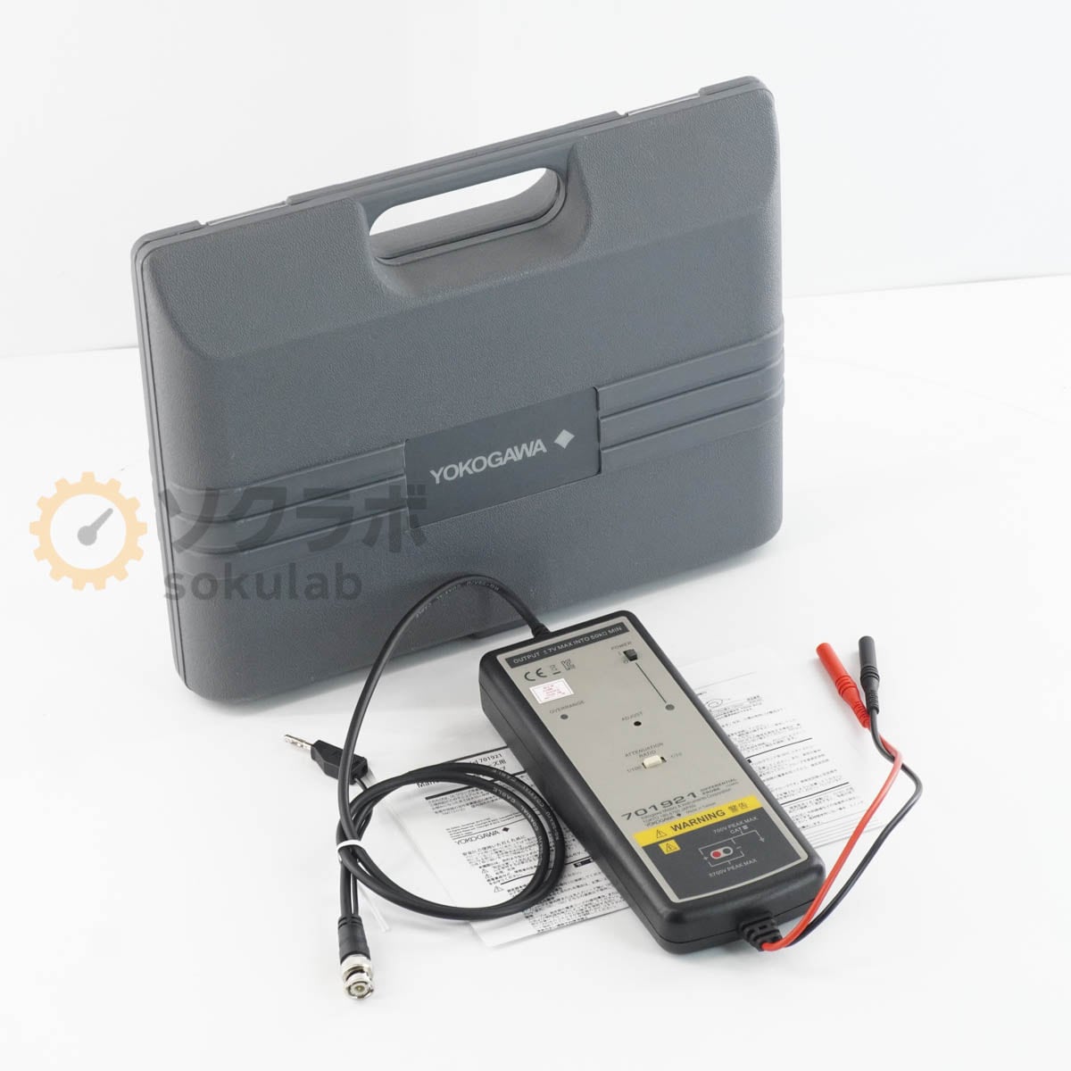 [JB]USED �ݾڤʤ� YOKOGAWA 701921 DIFFERENTIAL PROBE ��ư�ץ����� DL���꡼���� 100MHz �谷������ [08183-0217]