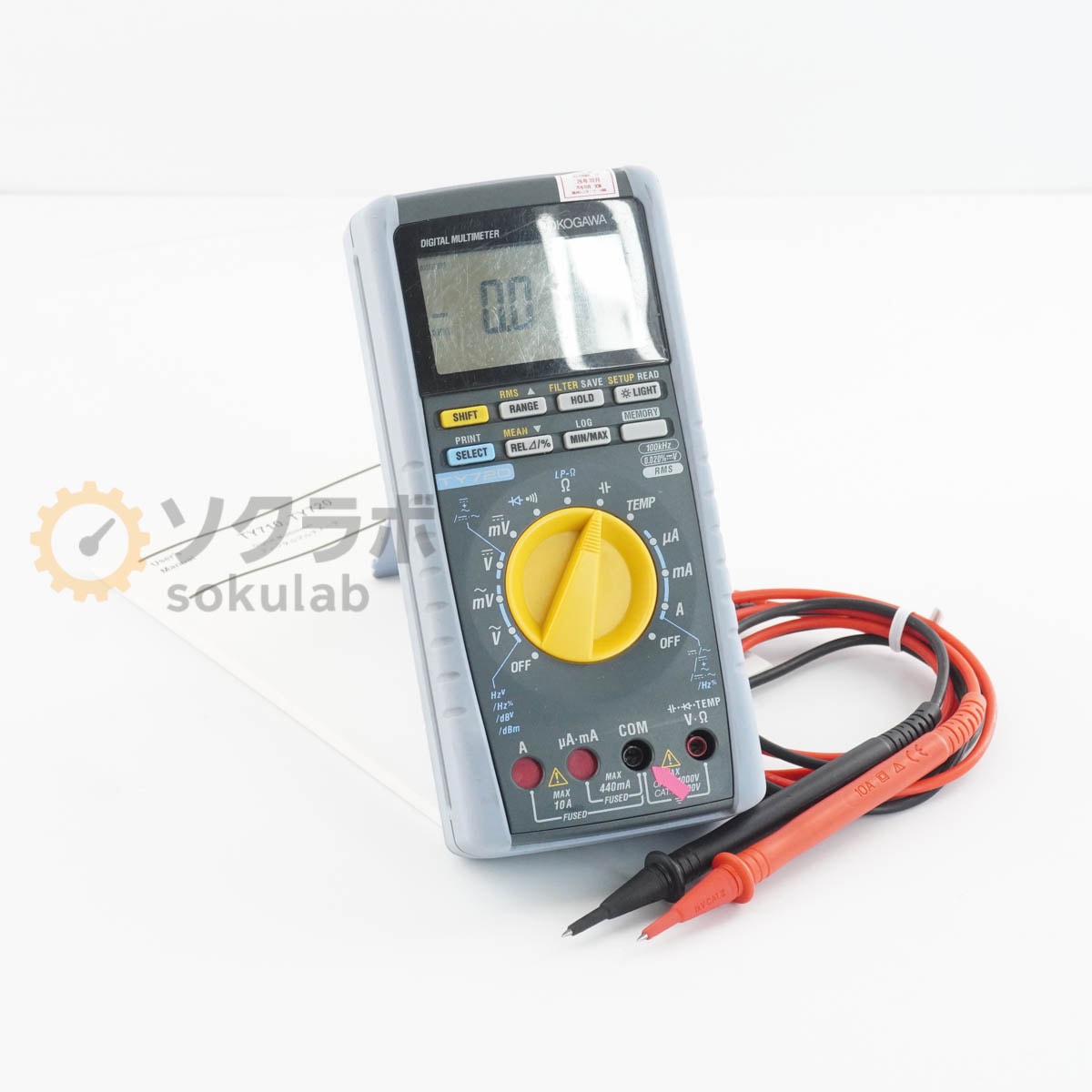 [DW]USED 8���ݾ� ����2026ǯ10��ޤ�ͭ�� YOKOGAWA TY720 DMM DIGITAL MULTIMETER �ǥ�����ޥ���᡼���� �谷������ [08183-0244]