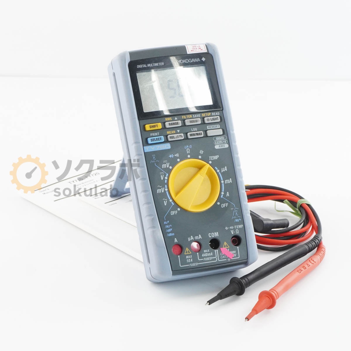 [DW]USED 8���ݾ� ����2026ǯ11��ޤ�ͭ�� YOKOGAWA TY720 DMM DIGITAL MULTIMETER �ǥ�����ޥ���᡼���� �谷������ [08183-0249]