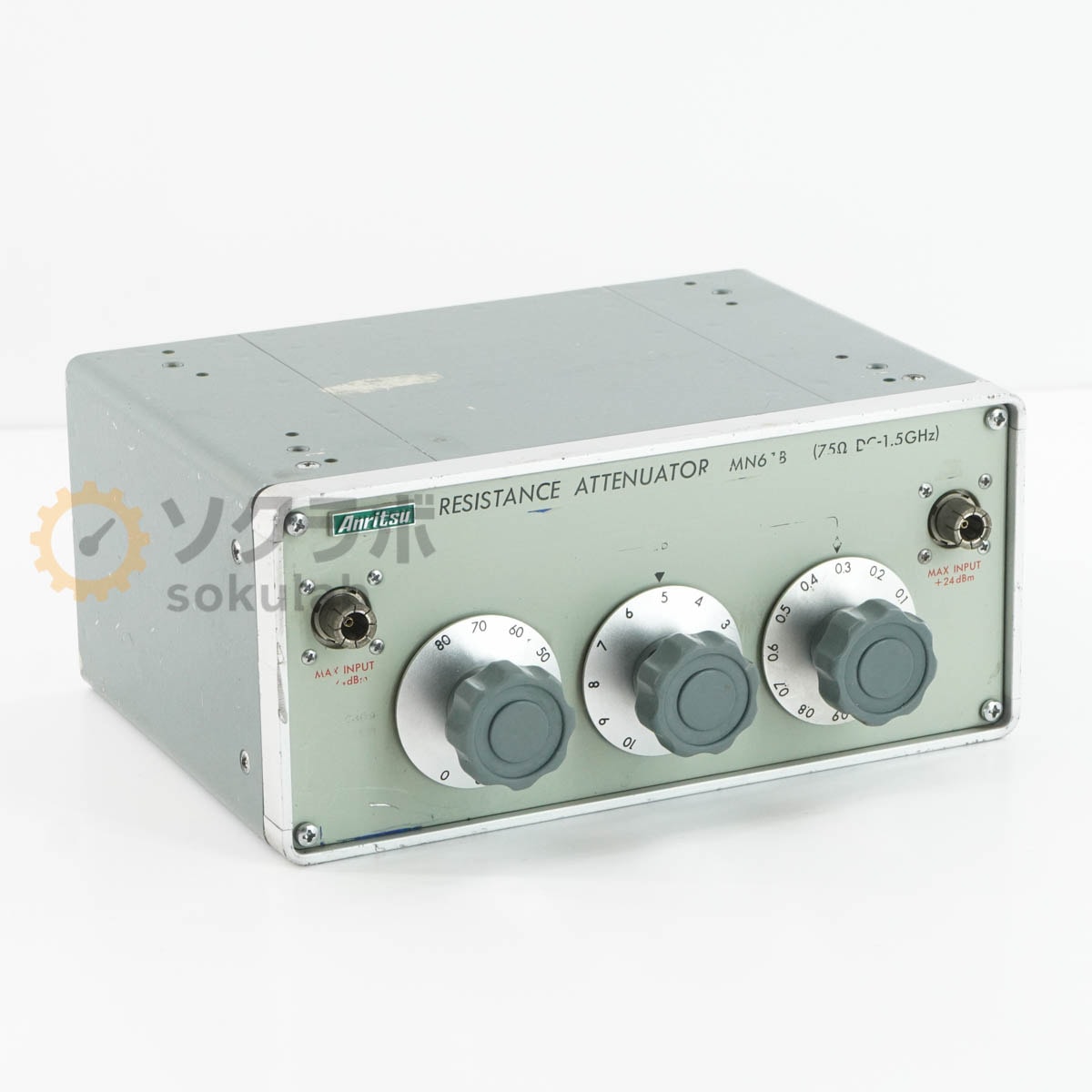 [DW]USED 8���ݾ� Anritsu MN61B RESISTANCE ATTENUATOR ���åƥ͡����� �񹳸���� 75�� DC-1.5GHz [08298-0039]