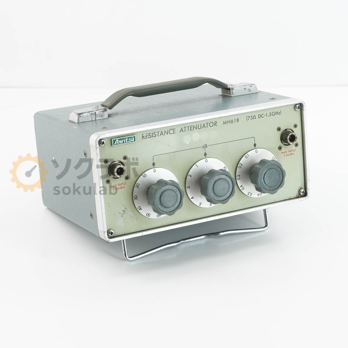 [DW]USED 8���ݾ� Anritsu MN61B RESISTANCE ATTENUATOR ���åƥ͡����� �񹳸���� 75�� DC-1.5GHz [08298-0077]
