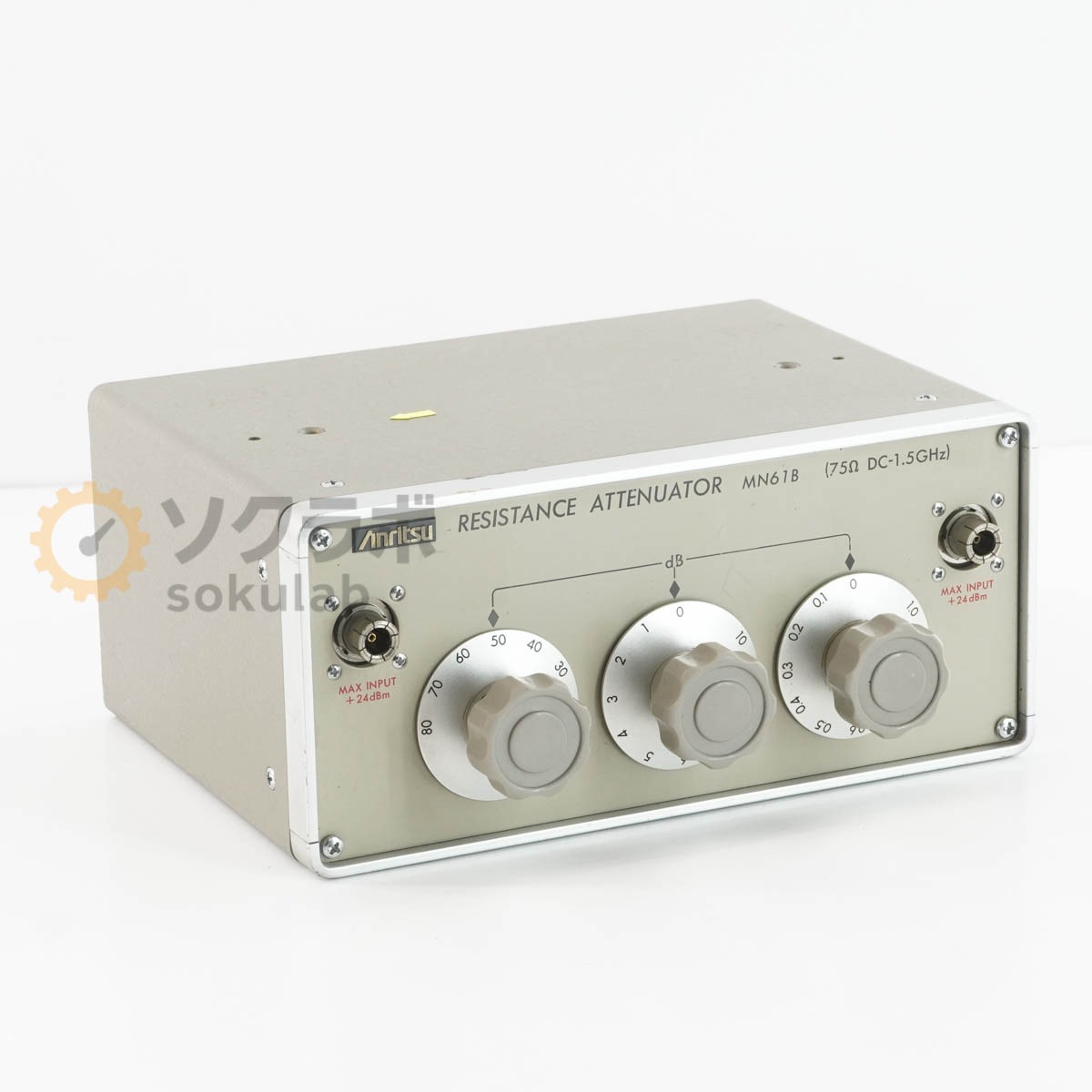 [JB]USED �ݾڤʤ� Anritsu MN61B RESISTANCE ATTENUATOR ���åƥ͡����� �񹳸���� 75�� DC-1.5GHz [08298-0085]