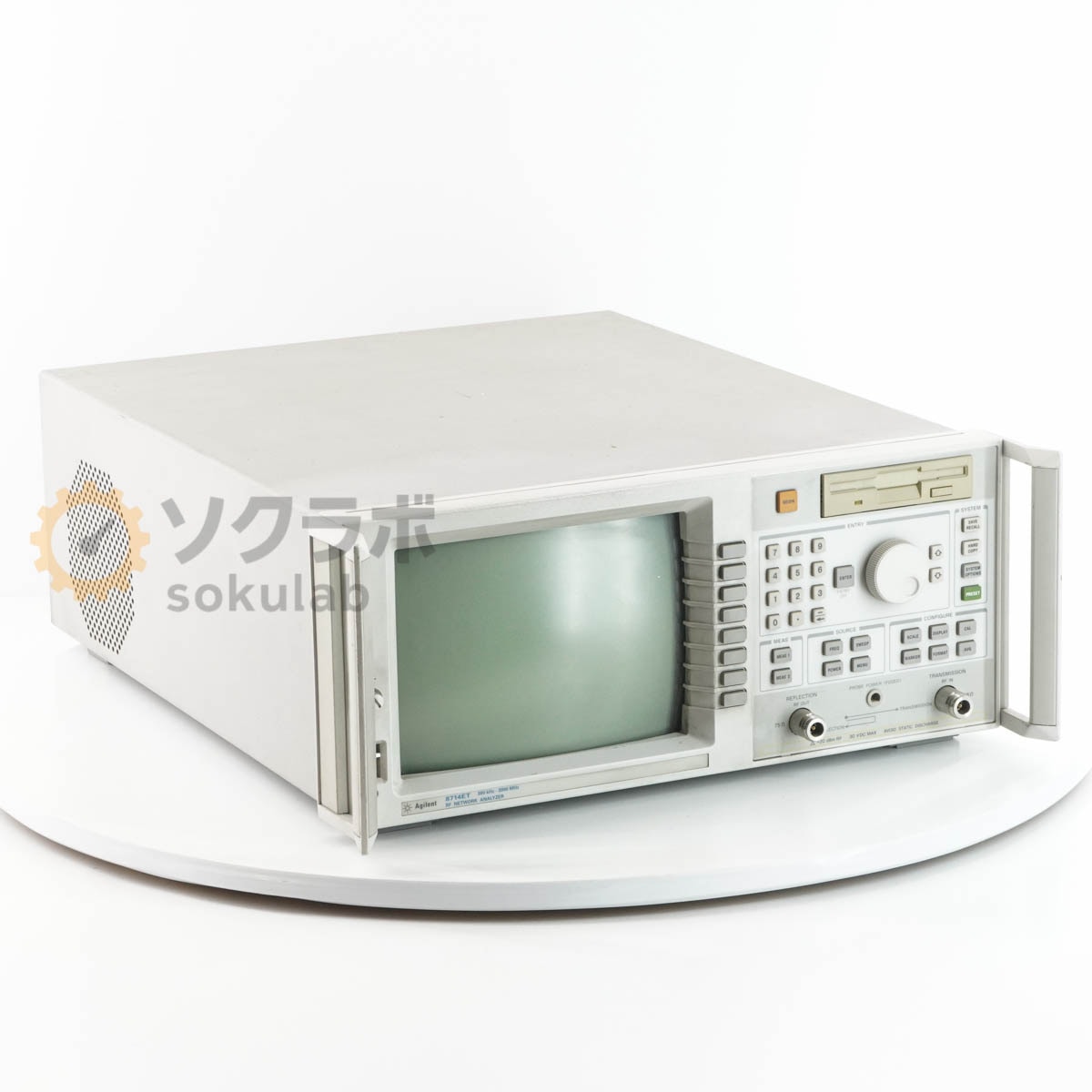 [JB]USED �ݾڤʤ� Agilent 8714ET ATO-2095 RF NETWORK ANALYZER �ͥåȥ�����ʥ饤���� 300kHz-3000MHz [08298-0100]