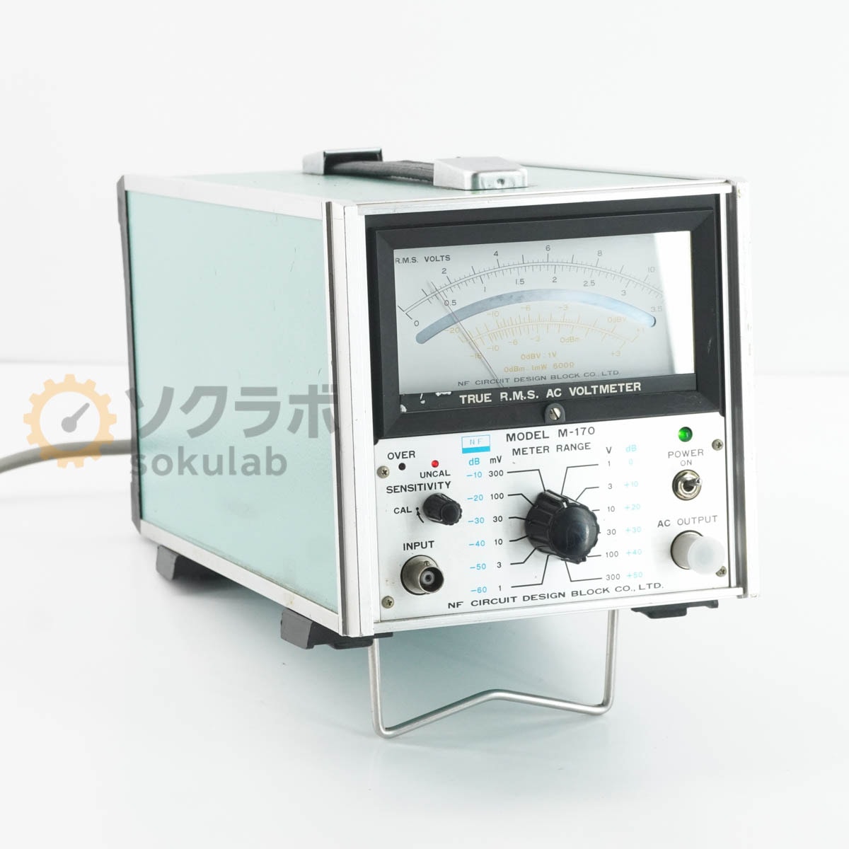 [DW]USED 8���ݾ� NF M-170 TRUE R.M.S AC VOLTMETER ��ή�Ű��� AC�ܥ�ȥ᡼���� [08298-0102]