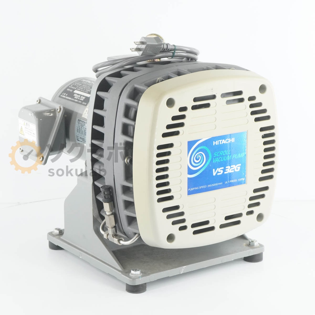 [DW]USED 8���ݾ� HITACHI VS 32G VS32G ������������ɥ饤�����ݥ�� SCROLL VACUUM PUMP 50/60Hz [07902-0006]