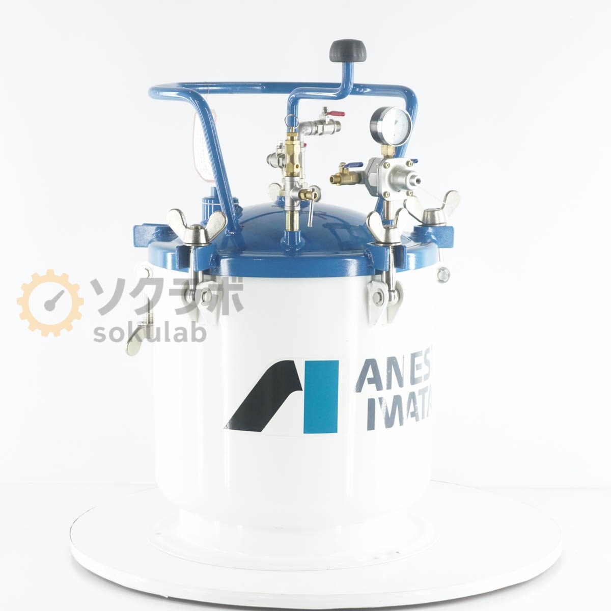 [PG]USED 8���ݾ� ���ͥ��ȴ��� PT-40D ANEST IWATA PAINT TANK �����ð����� �ڥ���ȥ��� 40L [07902-0008]