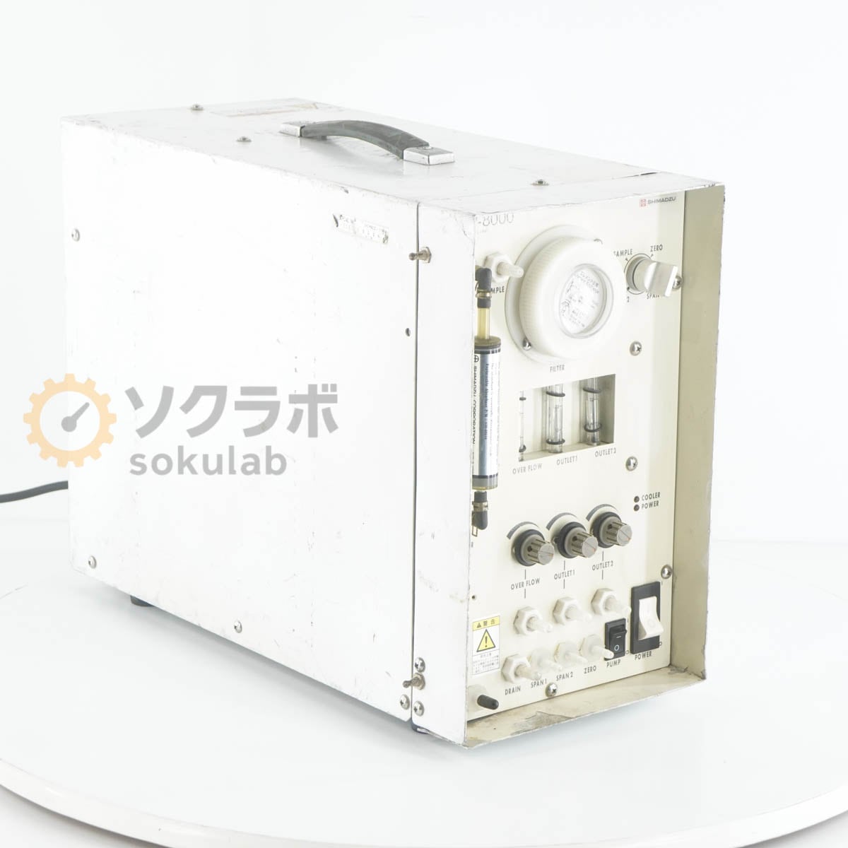 [DW]USED 8���ݾ� SHIMADZU CFP-8000 GAS SAMPLING UNIT ǳ���ӥ��������������� ��������ץ�󥰥�˥å� [07902-0062]