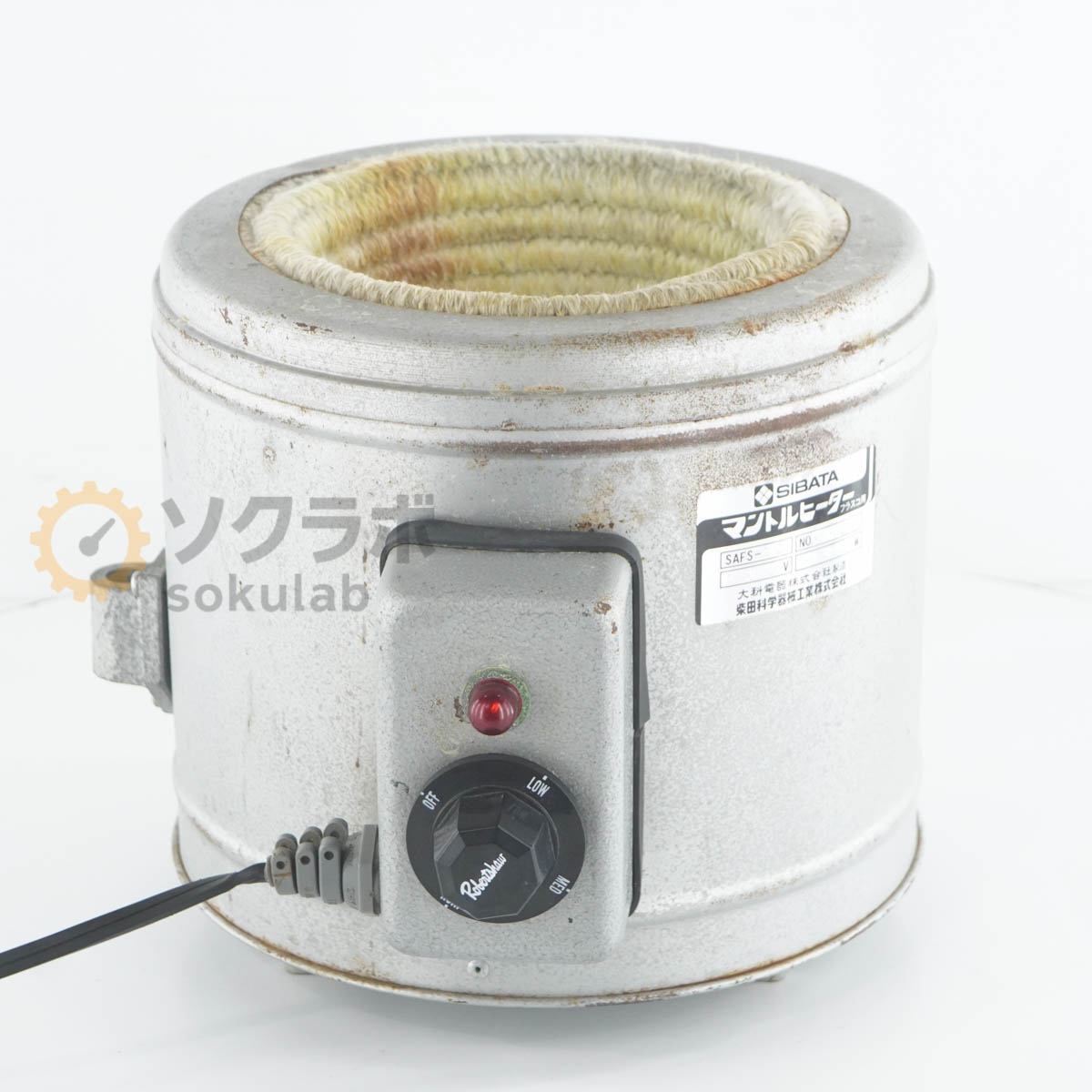 [JB]USED �ݾڤʤ� SIBATA SAFS-10 Mantle Heater �ޥ�ȥ�ҡ����� �ե饹���� [07902-0086]