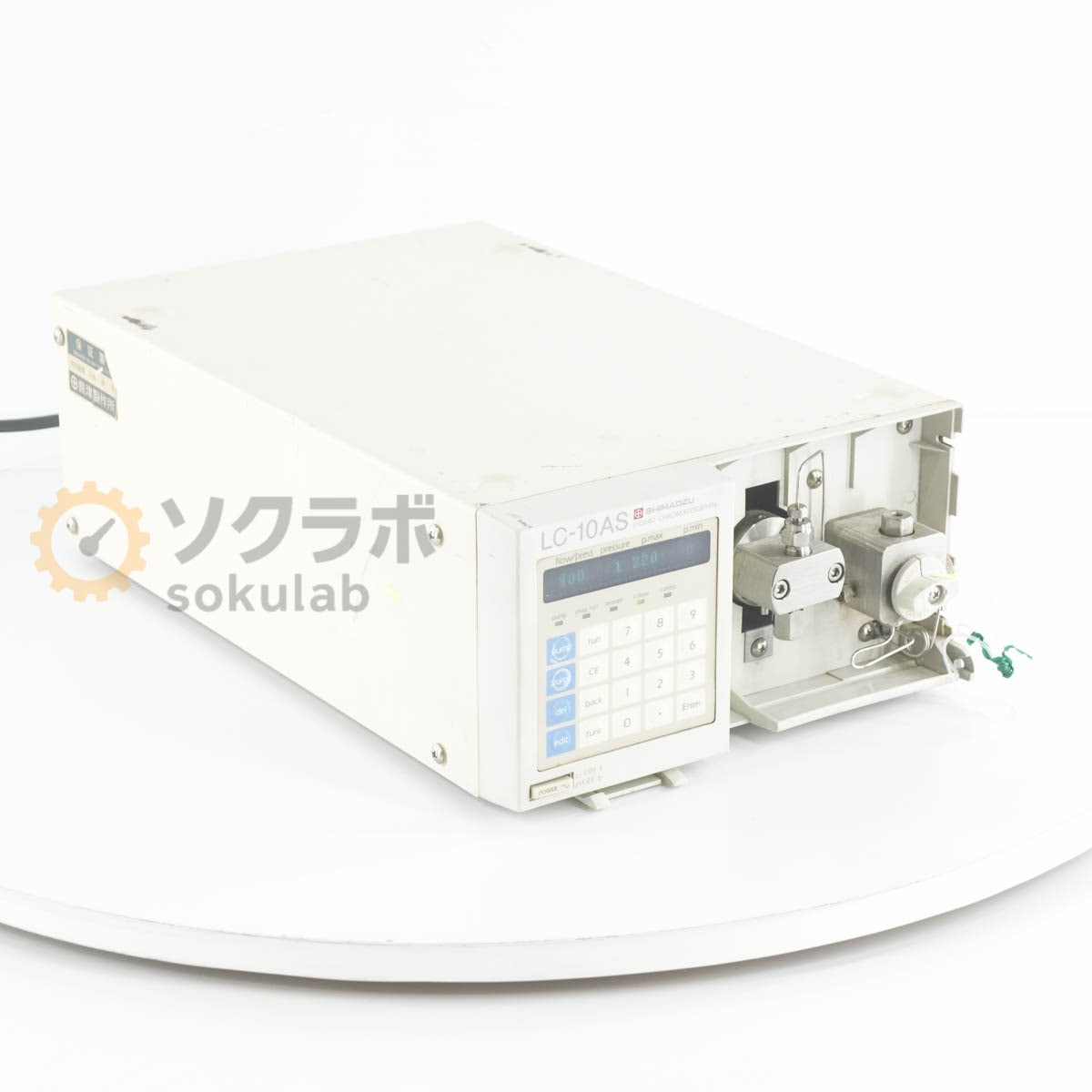 [DW]USED 8���ݾ� SHIMADZU LC-10AS HPLC LIQUID CHROMATOGRAPH PUMP ���ե�˥å� ���եݥ�� �ե��� ���Υ����ޥȥ���� [07902-0102]
