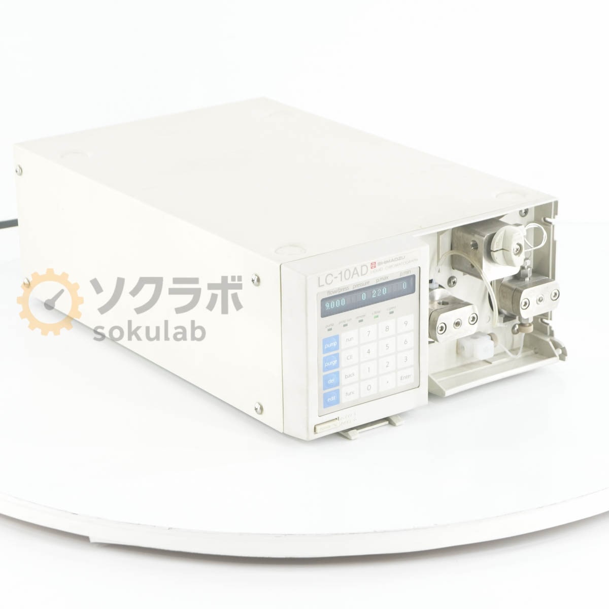 [DW]USED 8���ݾ� SHIMADZU LC-10AD HPLC LIQUID CHROMATOGRAPH PUMP ���ե�˥å� ���եݥ�� �ե��� ���Υ����ޥȥ���� [07902-0103]