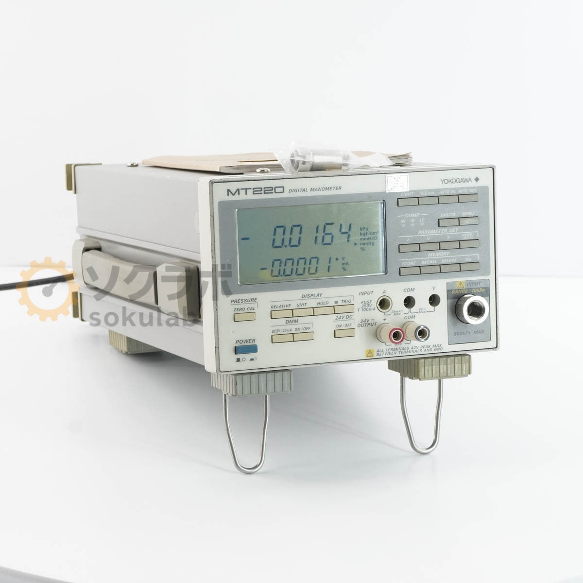 [DW]USED 8���ݾ� ����2026ǯ11��ޤ�ͭ�� YOKOGAWA MT220 767301-U2-C1-P1-M/DA DIGITAL MANOMETER �ǥ����밵�Ϸ� �ǥ���...[08183-0232]