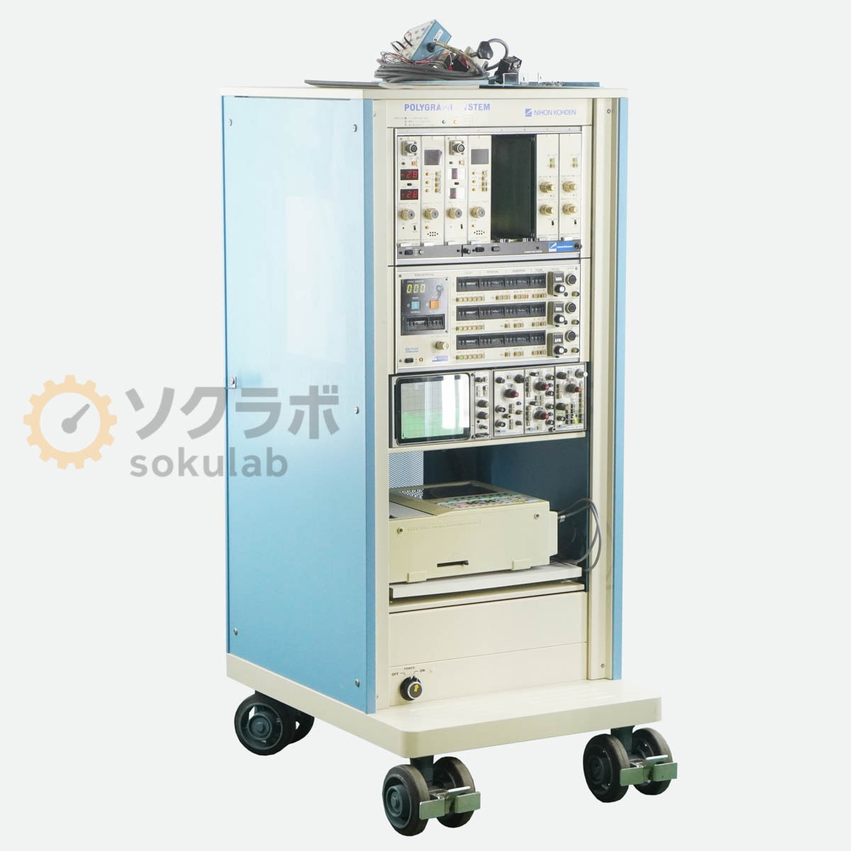 [DW]USED  NIHON KOHDEN RM-7000 POLYGRAPH SYSTEM �ݥꥰ��� ¿����¬�국Ͽ���� AP-641G AT-601G AB-621G 8EN-72...[08287-0006]