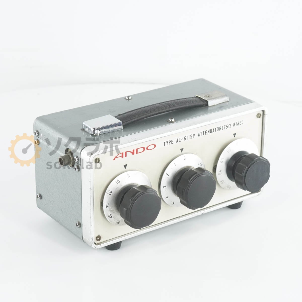 [DW]USED 8���ݾ� ANDO AL-611SP ATTENUATOR ���åƥ͡����� ����� 75�� 81dB [08298-0084]