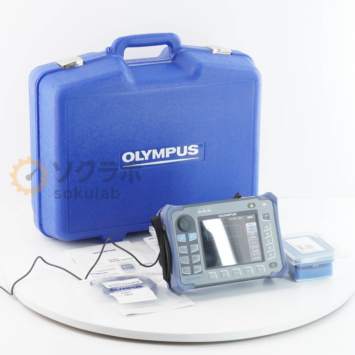 [DW]USED 8���ݾ� OLYMPUS NORTEC 600 N600-JJJ Eddy Current Flaw Detector ��ήõ���� AC�����ץ��� �Ÿ������� �谷������ [08358-0007]