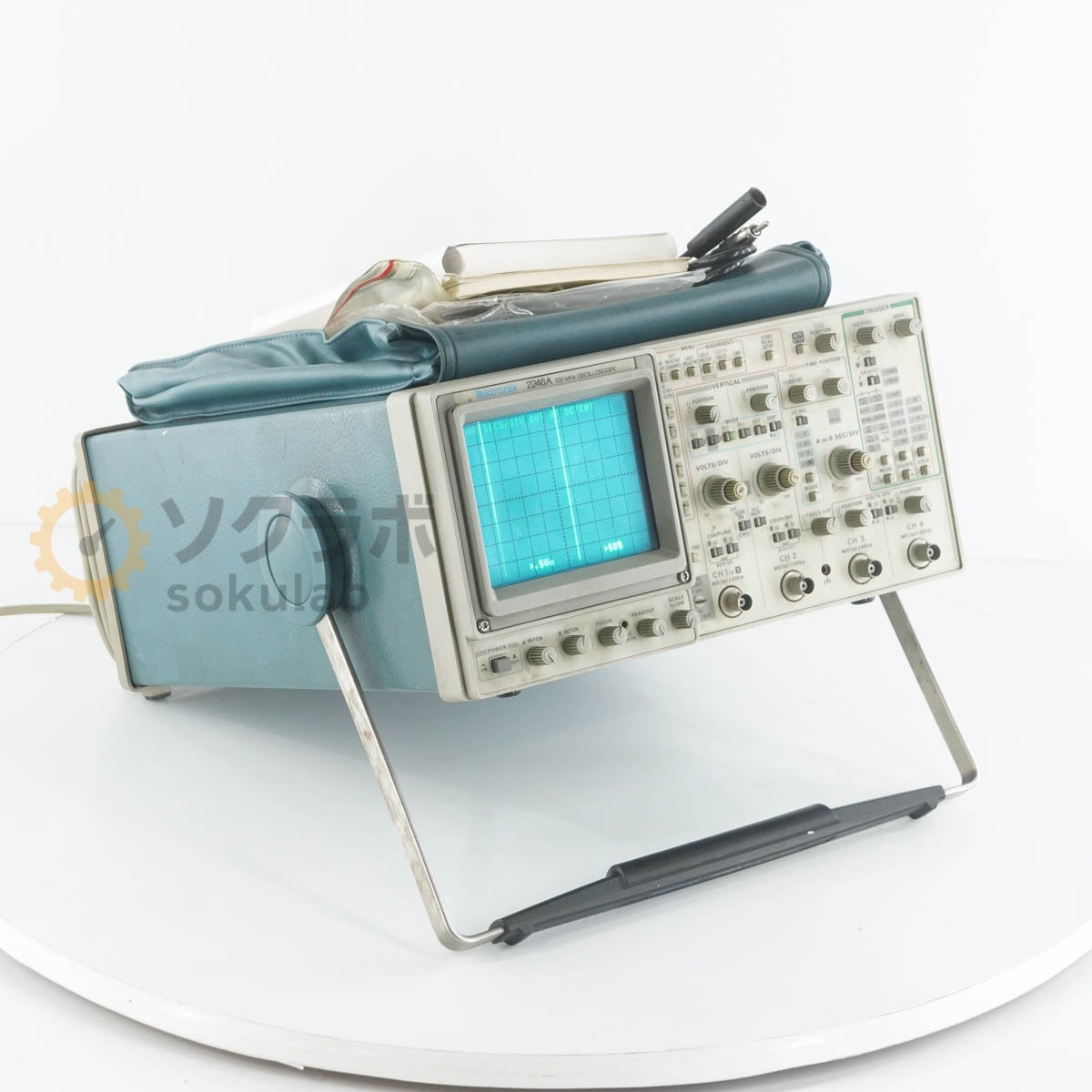[JB]USED �ݾڤʤ� Tektronix 2246A OSCILLOSCOPE �������������� OPT 02 100MHz �Ÿ������� �谷������ [08277-0001]