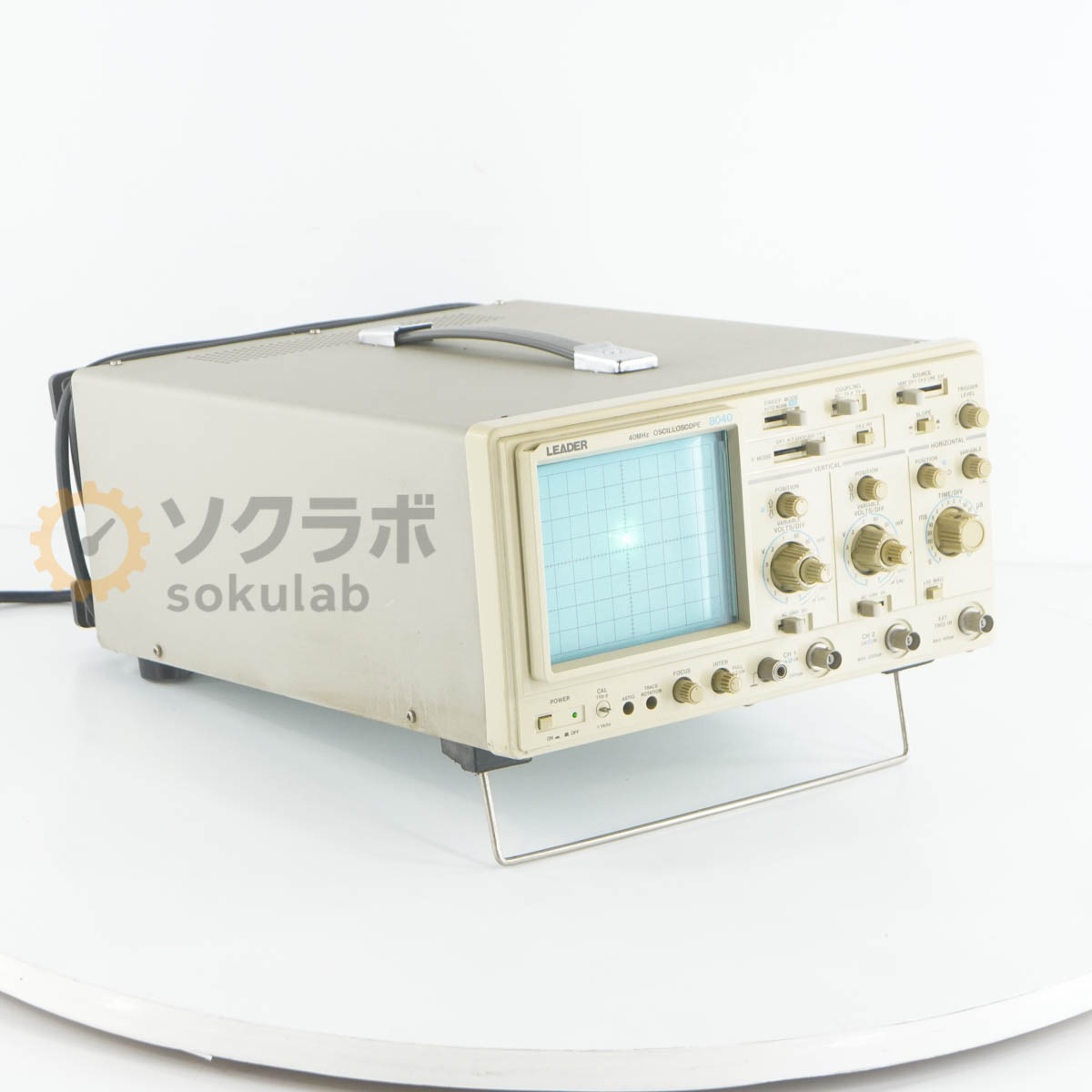 [JB]USED �ݾڤʤ� LEADER 8040 OSCILLOSCOPE �������������� 40MHz �Ÿ������� [08277-0005]