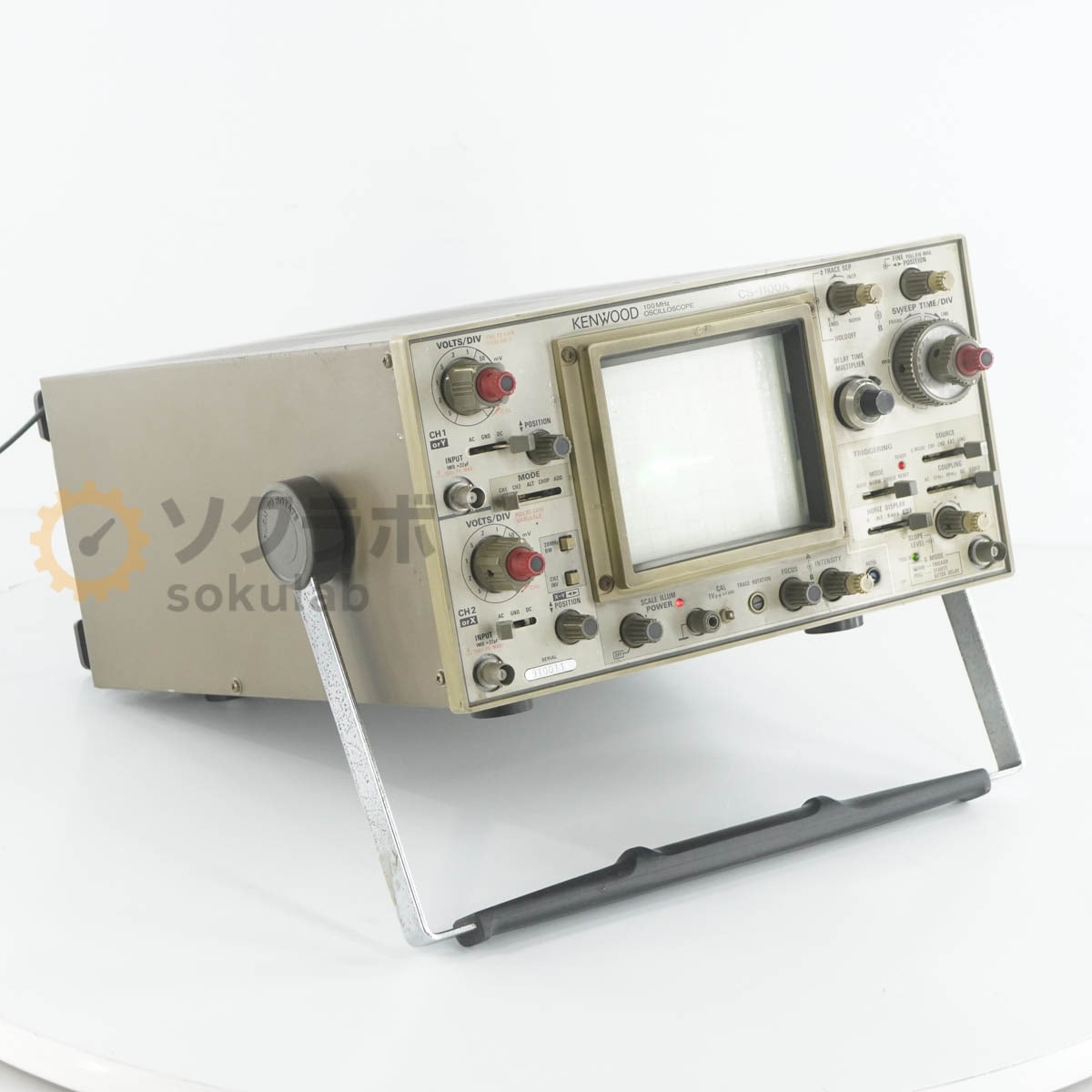 [JB]USED �ݾڤʤ� KENWOOD CS-1100A OSCILLOSCOPE �������������� 100MHz �Ÿ������� [08277-0010]