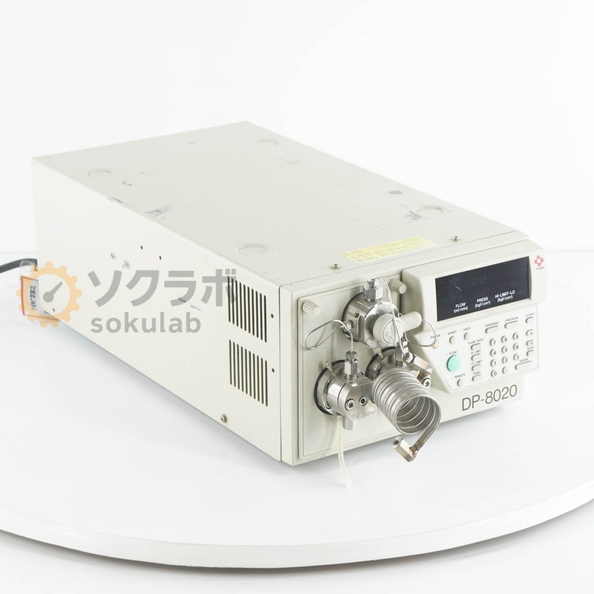 [DW]USED 8���ݾ� TOSOH DP-8020 HPLC PUMP �ե��� �ݥ�� LIQUID CHROMATOGRAPH ���Υ����ޥȥ���� [07902-0065]