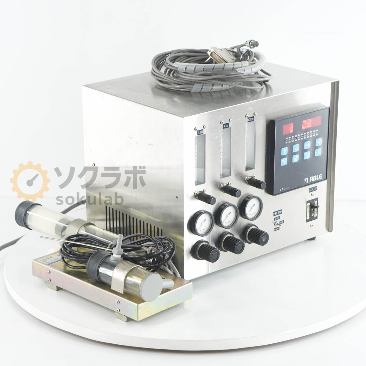 [JB]USED �ݾڤʤ� ABLE DPC-2 CO2����/����ή�������˥å� W/F UNIT HORIBA [07902-0069]
