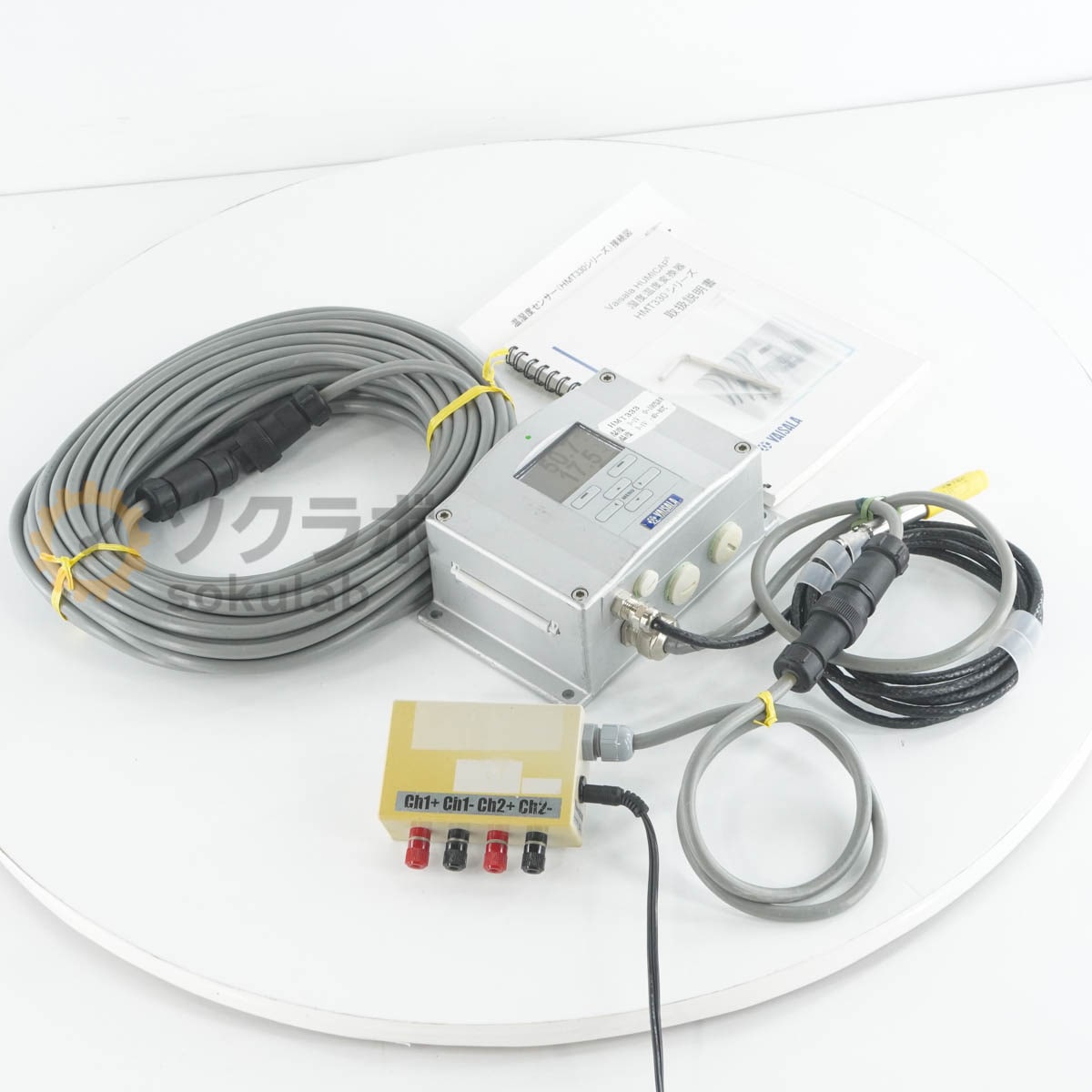 [DW]USED 8���ݾ� VAISALA HMT333 HUMICAP HMT330 Series HUMIDITY & TEMPERATURE TRANSMITTER �������Ѵ��� AC�����ץ��� ...[07902-0107]