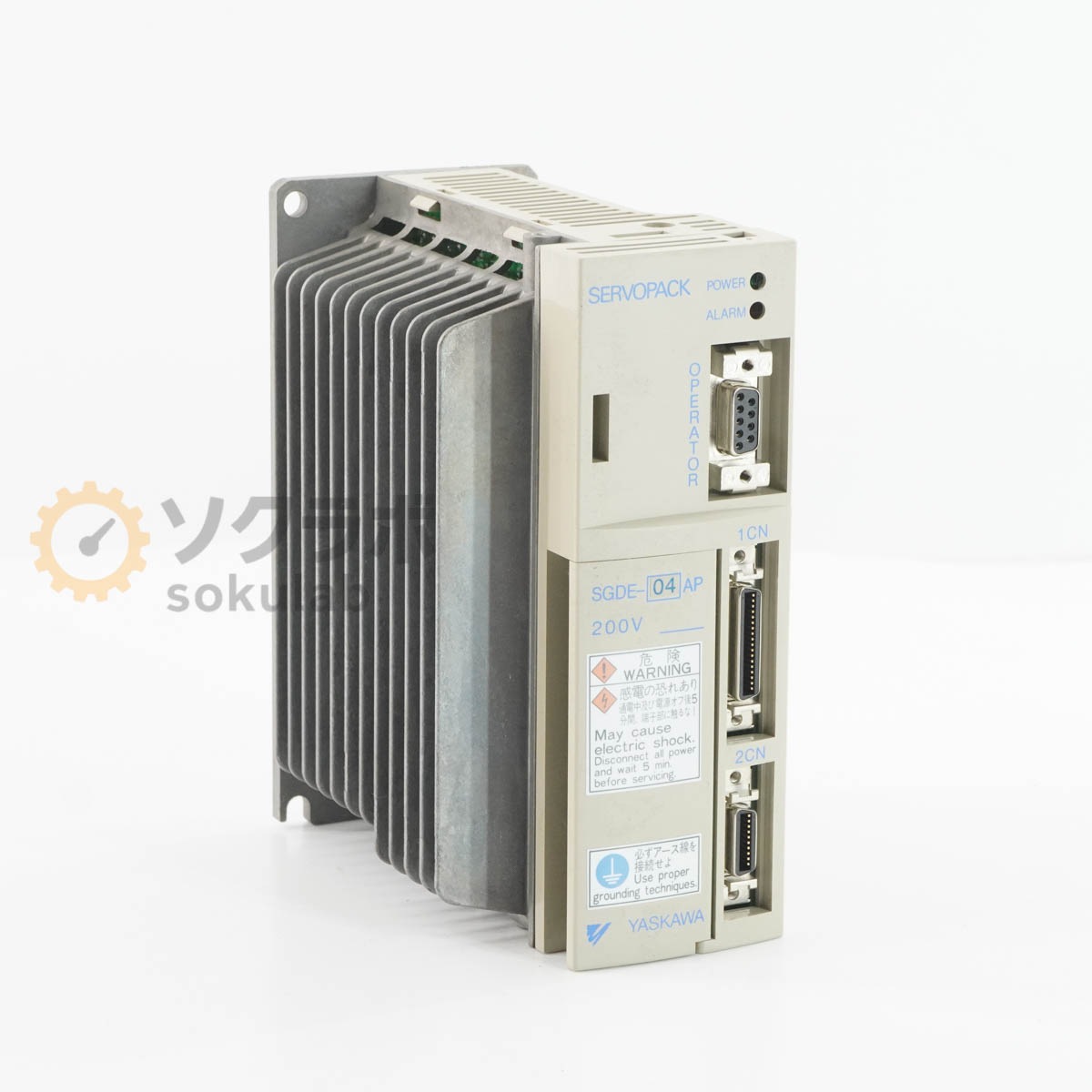 [PG]USED 8���ݾ� YASKAWA SGDE-04AP SERVOPACK �����ܥѥå� [08100-0035]