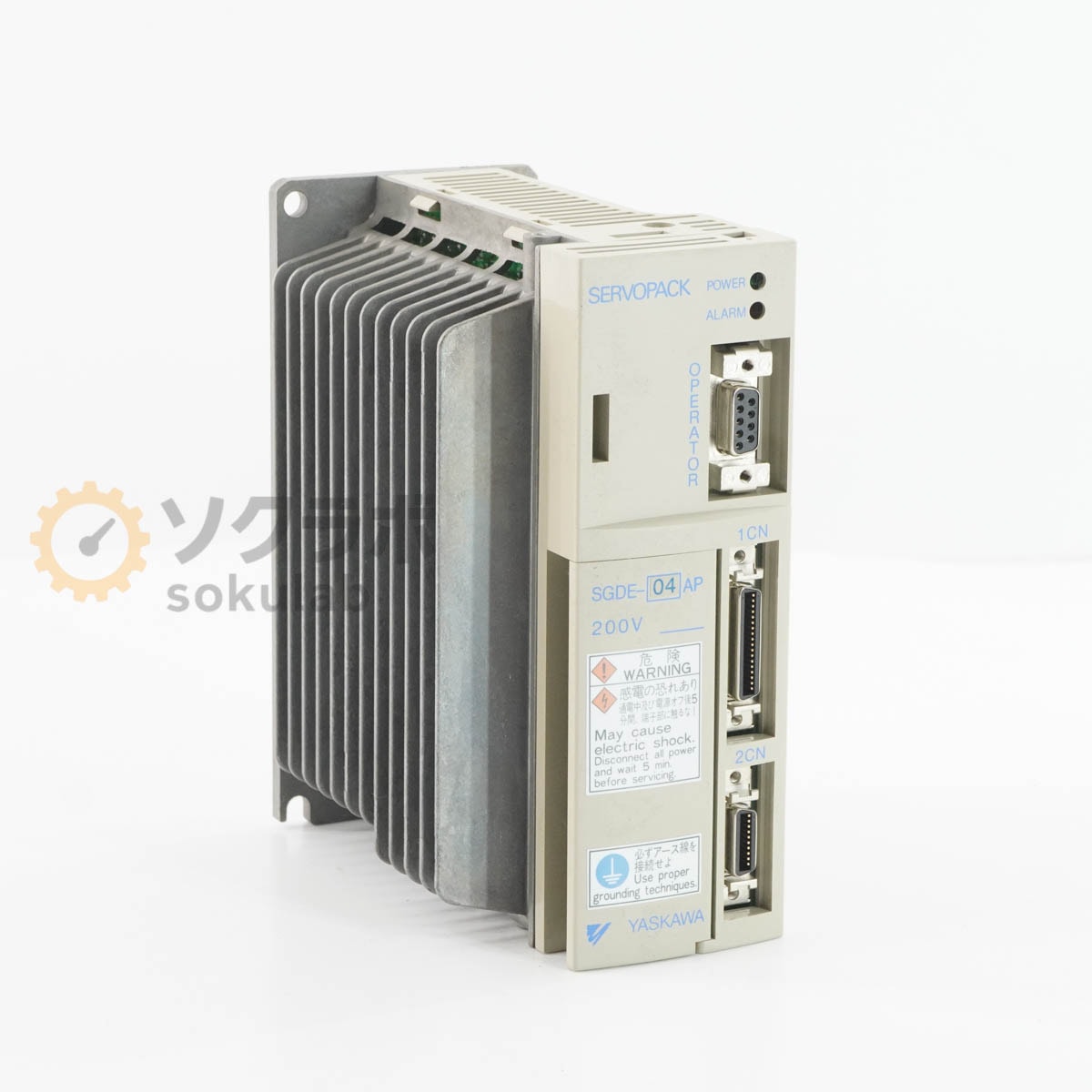 [PG]USED 8���ݾ� YASKAWA SGDE-04AP SERVOPACK �����ܥѥå� [08100-0035]