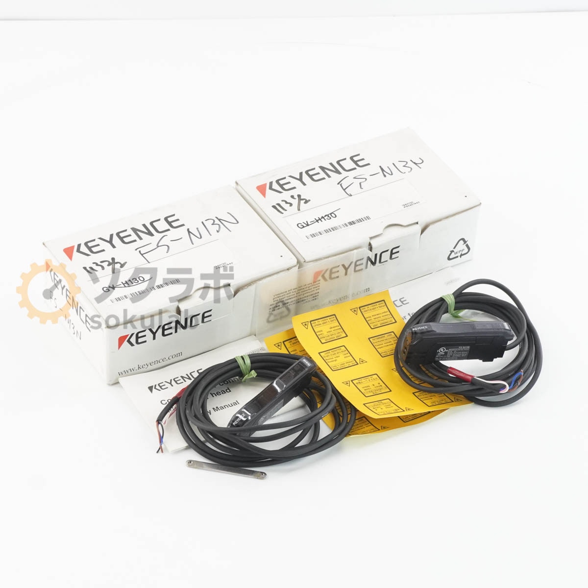 [PG]USED 8���ݾ� 2�楻�å� KEYENCE FS-N13N Fiber Sensor Amplifier �ǥ�����ե����Х��� �ե����Х���� �ե����С�...[08100-0040]