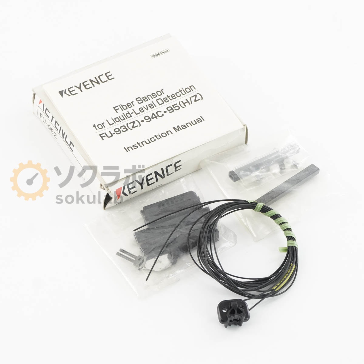 [PG]USED 8���ݾ� KEYENCE FU-95Z �ե����Х�˥å� ���̸��з� �ե����С���˥å� Fiber Unit �谷������ [08100-0045]