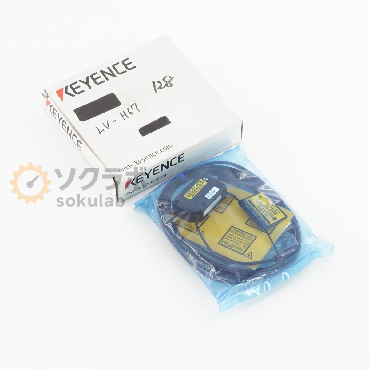 [PG]USED 8���ݾ� ̤������ KEYENCE LV-H67 Sensor Head �졼�������󥵥إå� ��ȿ�ͷ� ���ݥåȥ����� ���󥵡��إå� [08100-0049]