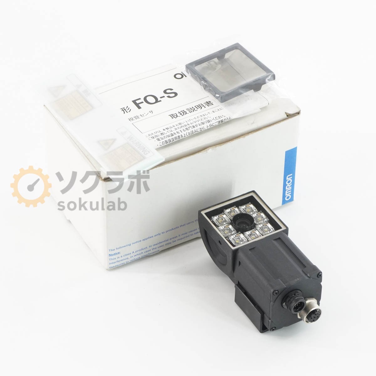 [PG]USED 8���ݾ� OMRON FQ-S10100N FQ-S ��Х��󥵡� �������󥵡� VISION SENSOR �谷������ [08100-0071]