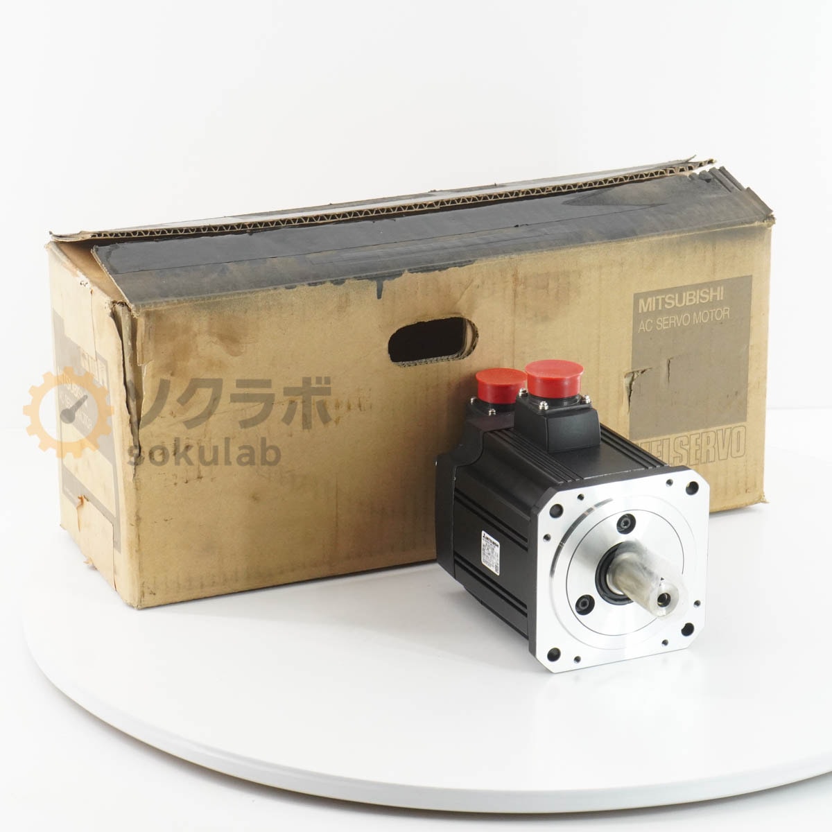 [PG]USED 8���ݾ� MITSUBISHI HC-SFS152BK MELSERVO AC �����ܥ⡼���� AC SERVO MOTOR �⡼���� 3AC 122V 9A 1.5kW [08100-0084]