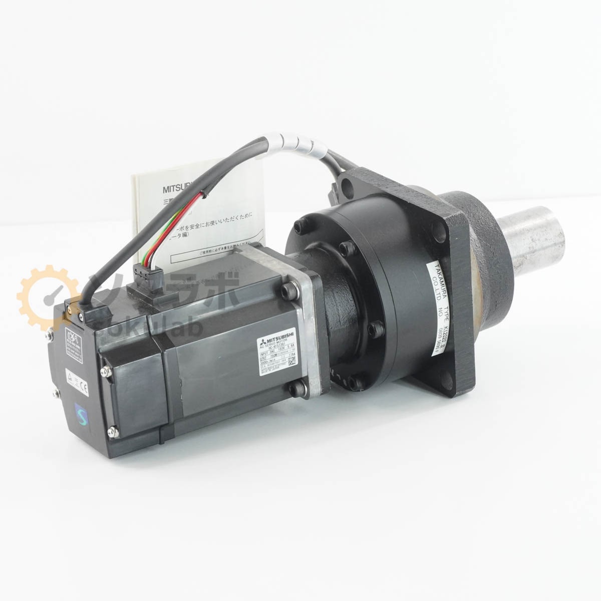 [PG]USED 8���ݾ� MITSUBISHI HC-KFS73G1 MELSERVO AC �����ܥ⡼���� AC SERVO MOTOR �⡼���� K12020B 3AC 103V 5.6A 750W [08100-0090]